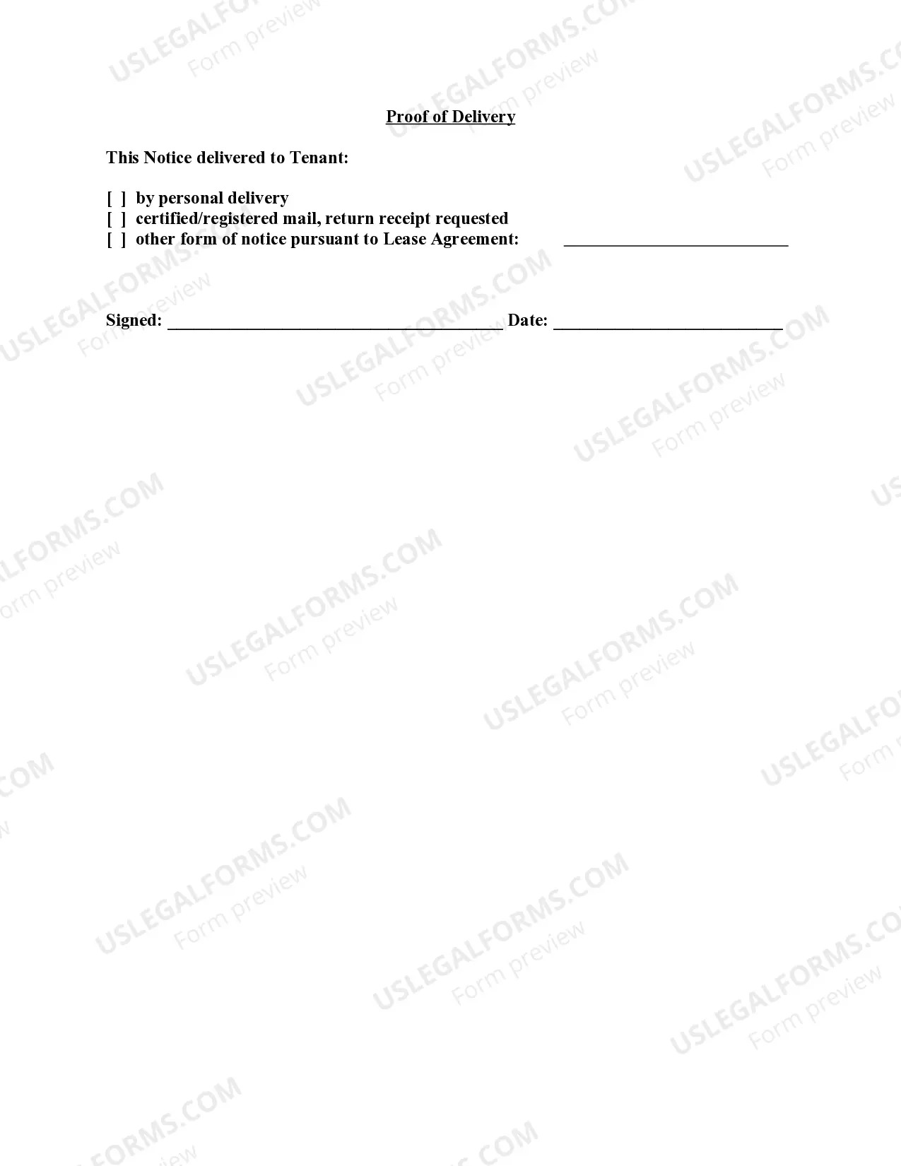 Preview Letter from Landlord to Tenant where Tenant Complaint was caused by the deliberate or negligent act of Tenant or Tenant's guest
