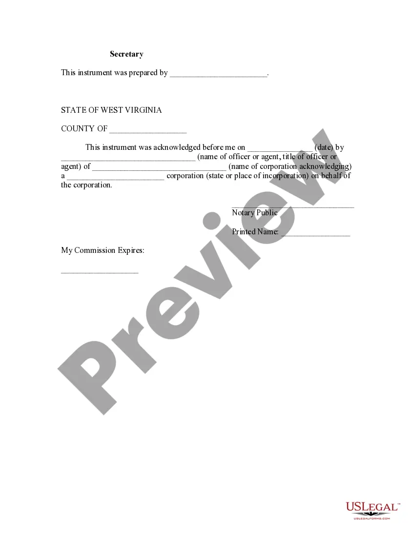 Preview Assignment of Claim of Lien - Corporation