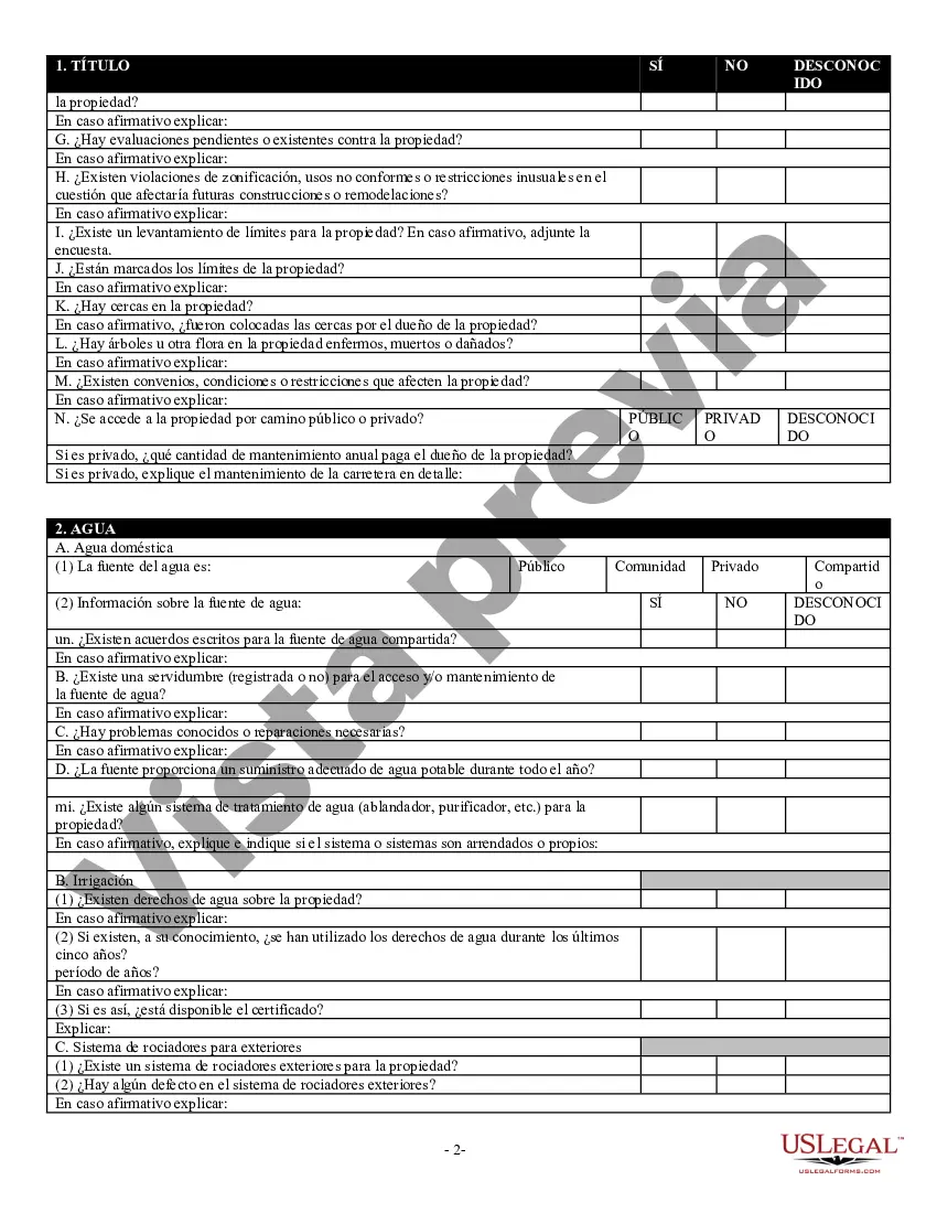Preview Declaración de Divulgación de Ventas de Bienes Raíces Residenciales
