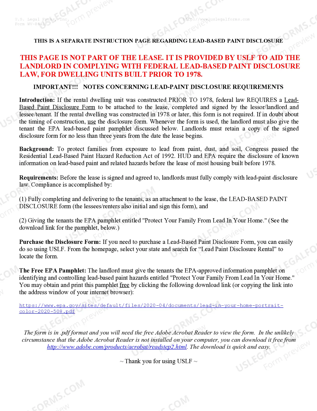 Preview Residential Rental Lease Agreement