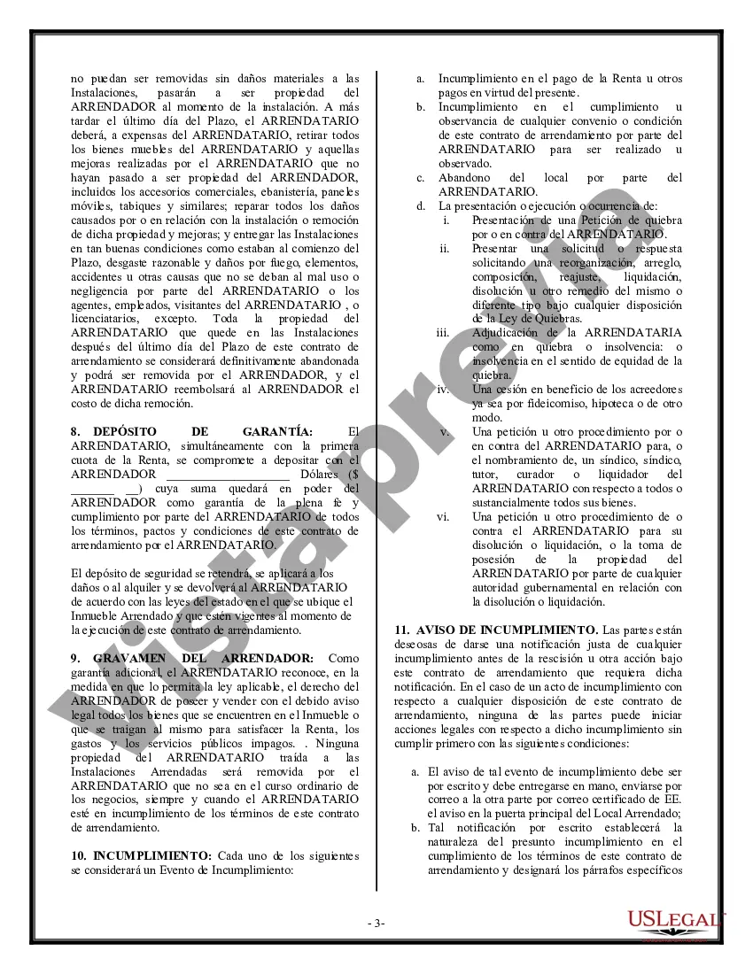 Preview Arrendamiento de edificio o espacio comercial