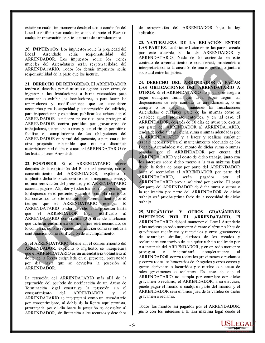 Preview Arrendamiento de edificio o espacio comercial