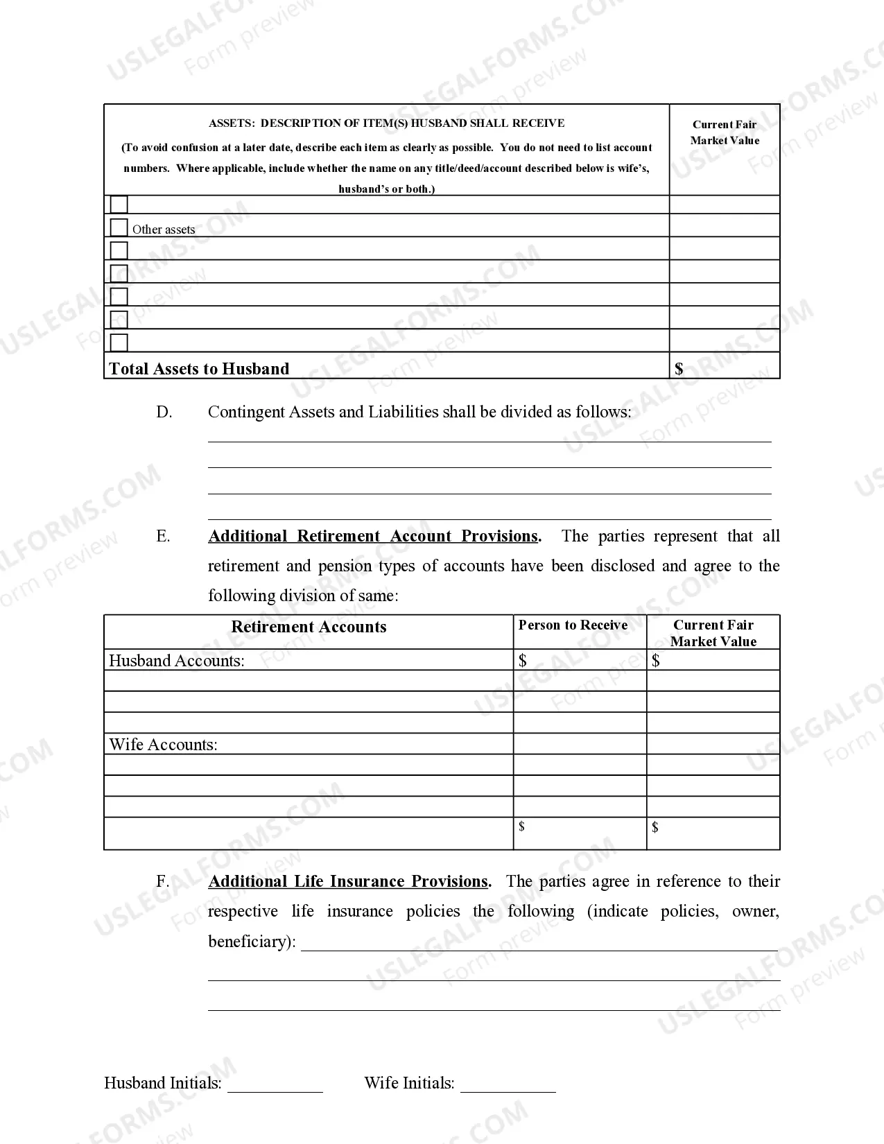 Preview Marital Domestic Separation and Property Settlement Agreement Adult Children Parties May have Joint Property or Debts where Divorce Action Filed