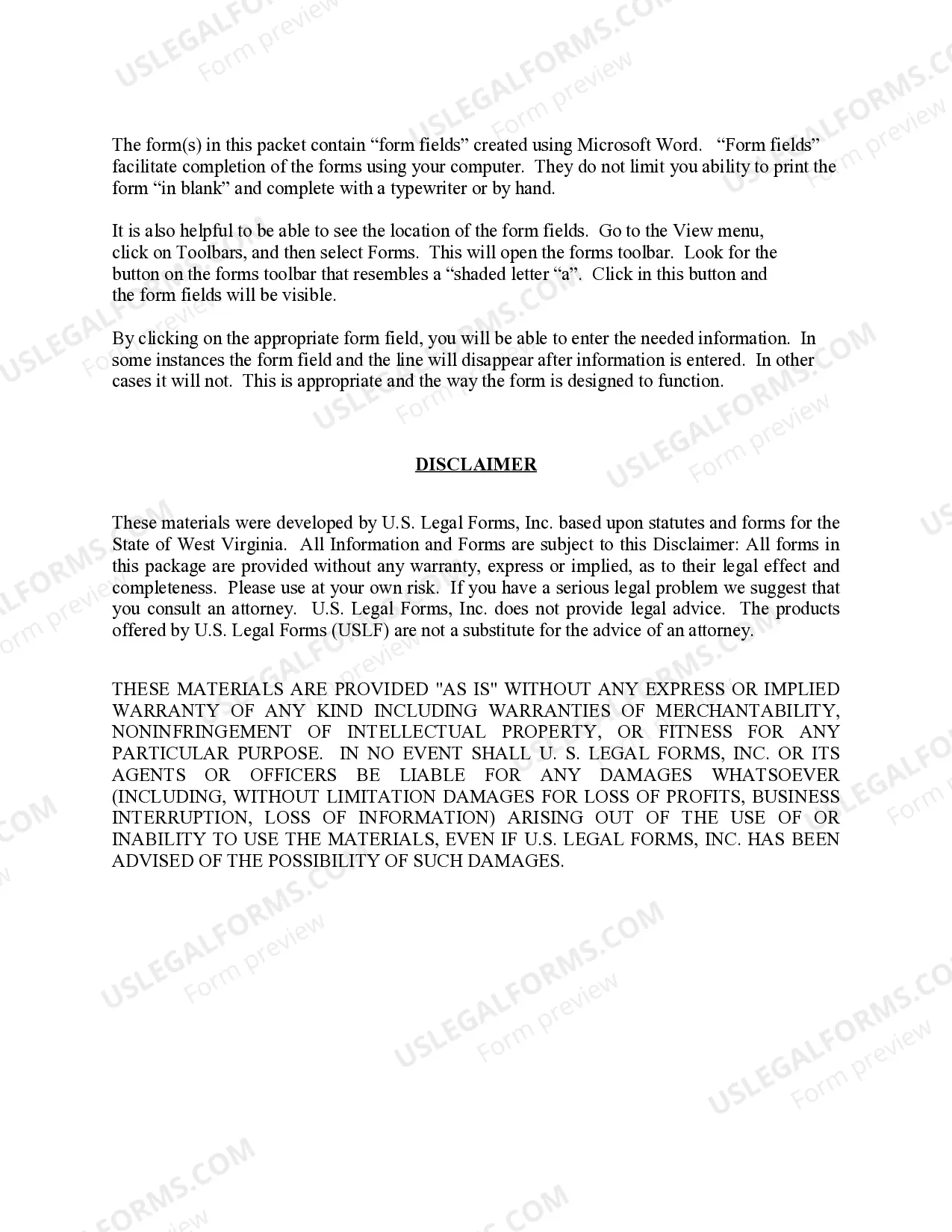 Preview West Virginia Foreign Judgment Enrollment