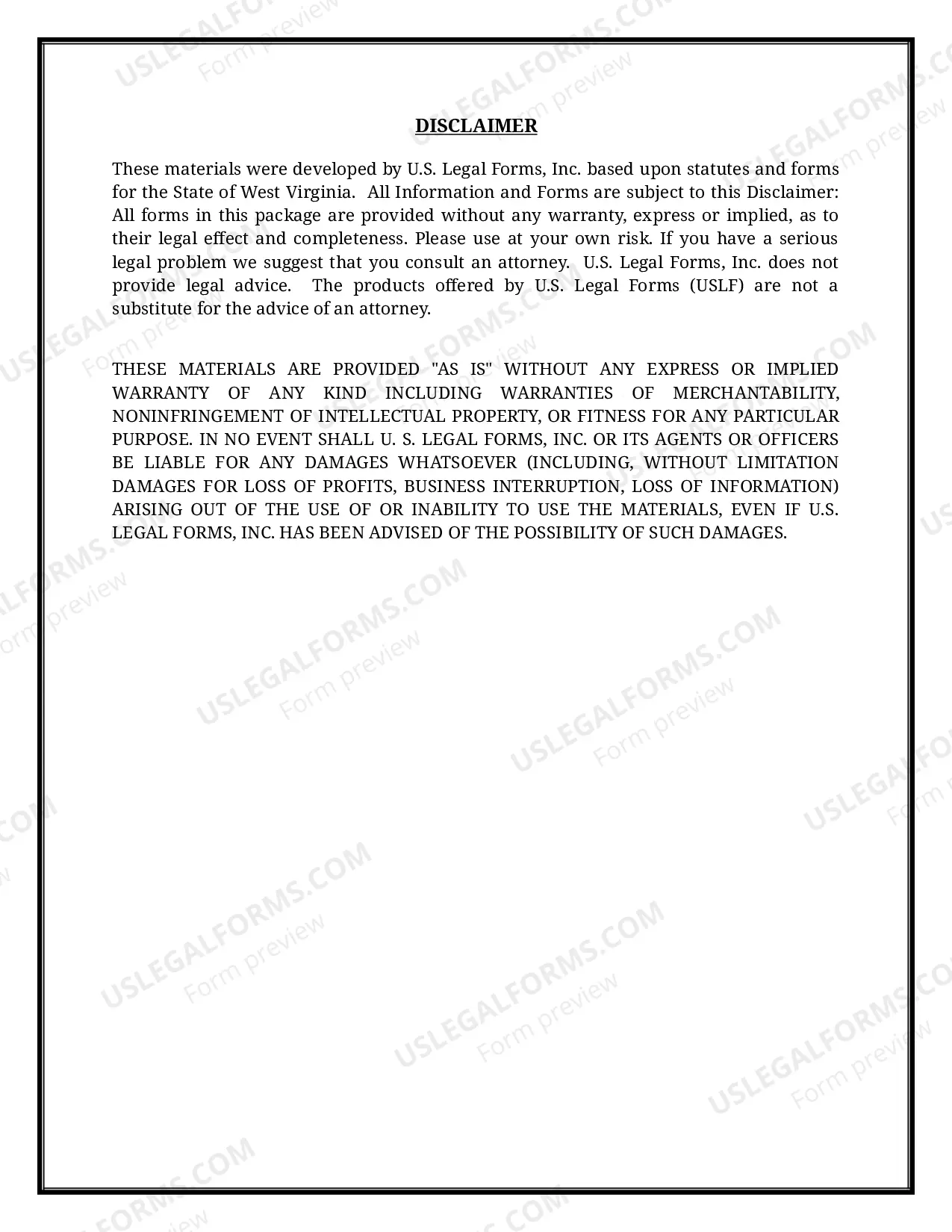 Preview West Virginia Name Change Instructions and Forms Package for a Minor