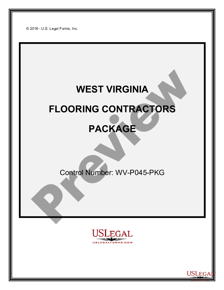 page 0 Flooring Contractor Package preview