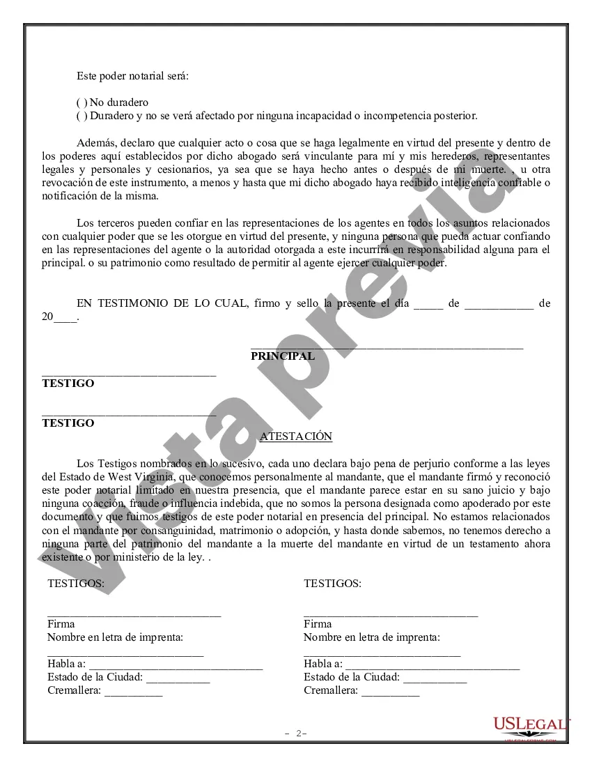 Preview Poder Notarial Limitado para Transacciones de Acciones y Poderes Corporativos