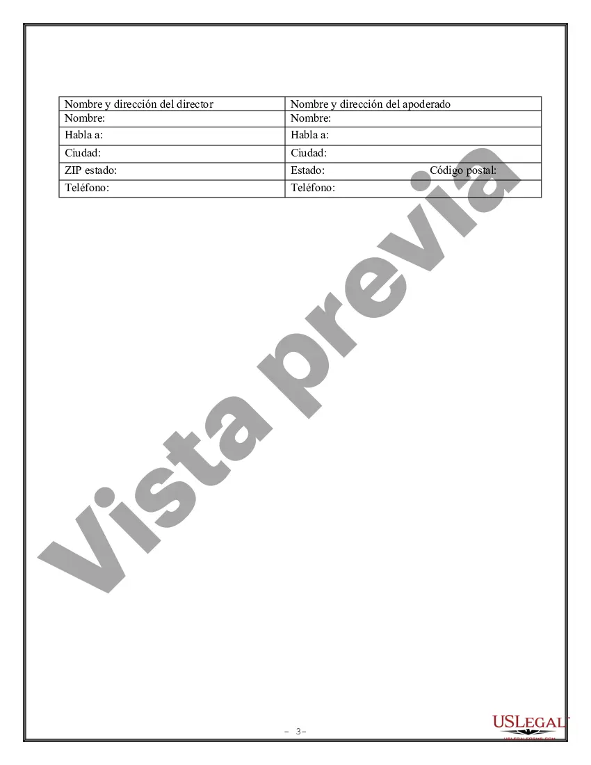 Preview Poder Notarial Limitado para Transacciones de Acciones y Poderes Corporativos