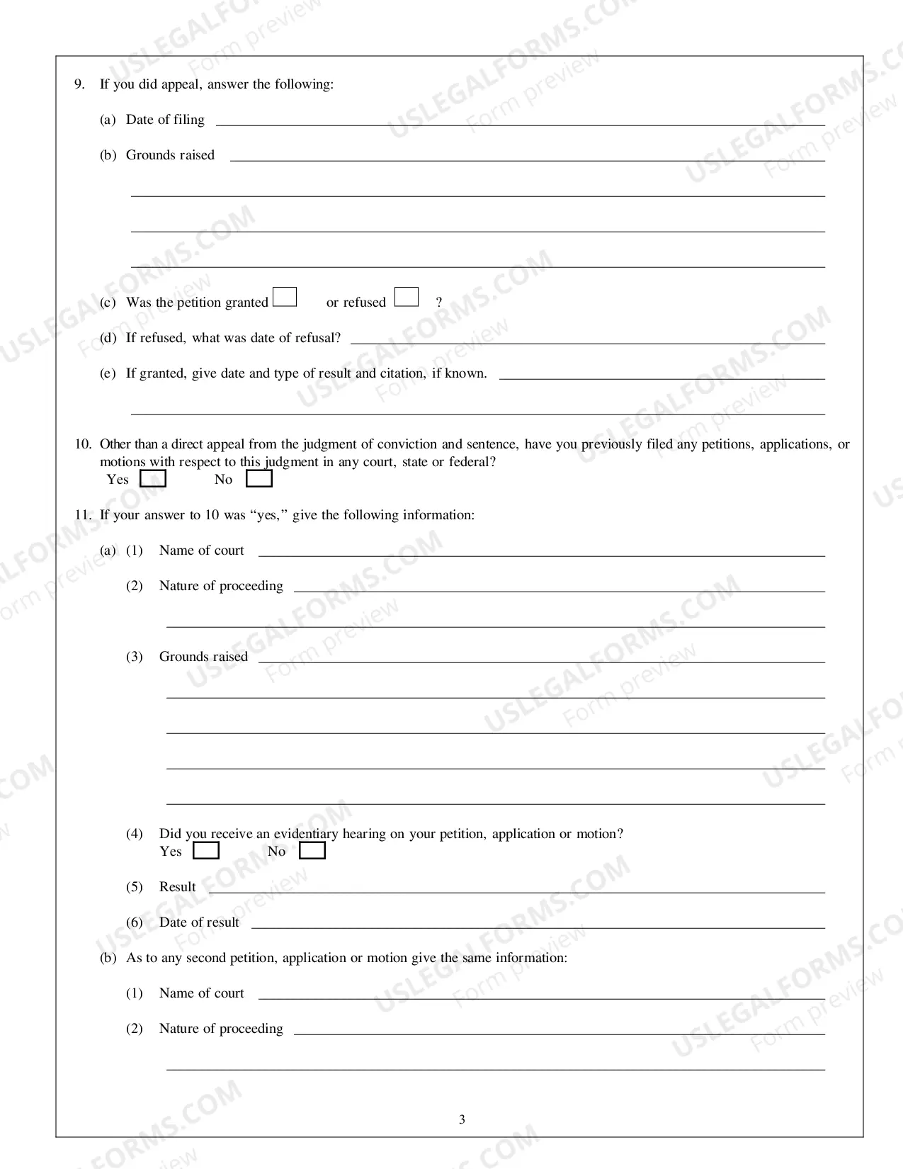 Preview Appendix A Post-Conviction Habeas Corpus form Petition for Writ of Habeas Corpus Ad Subjiciendum Under W. Va. Code Section 53-4A-1