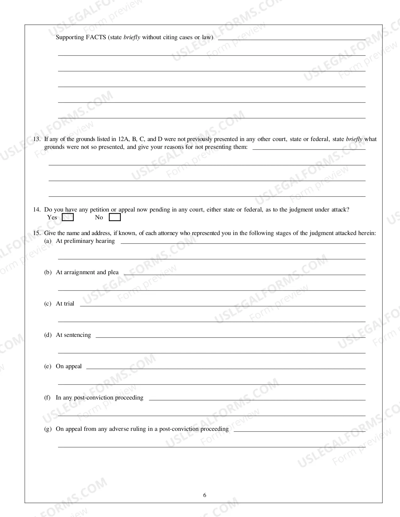 Preview Appendix A Post-Conviction Habeas Corpus form Petition for Writ of Habeas Corpus Ad Subjiciendum Under W. Va. Code Section 53-4A-1