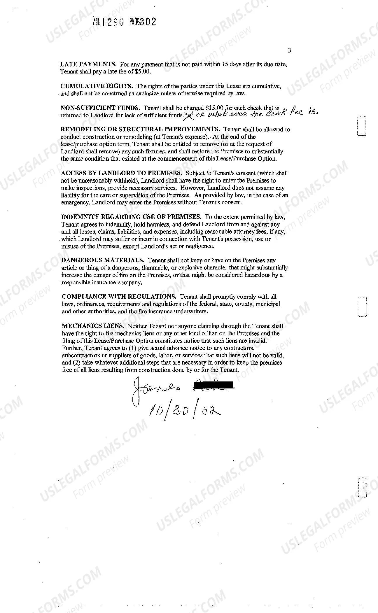 Preview Lease with Purchase Option