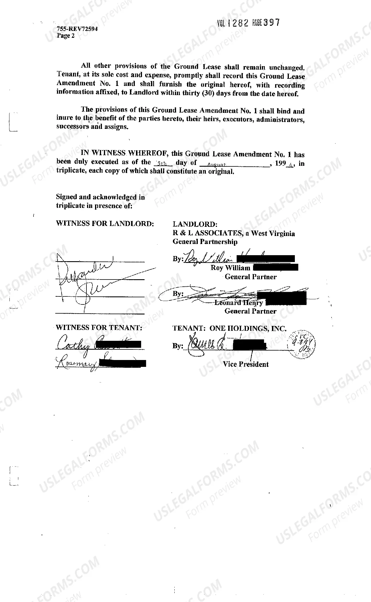 Preview Ground Lease to Grocery Store