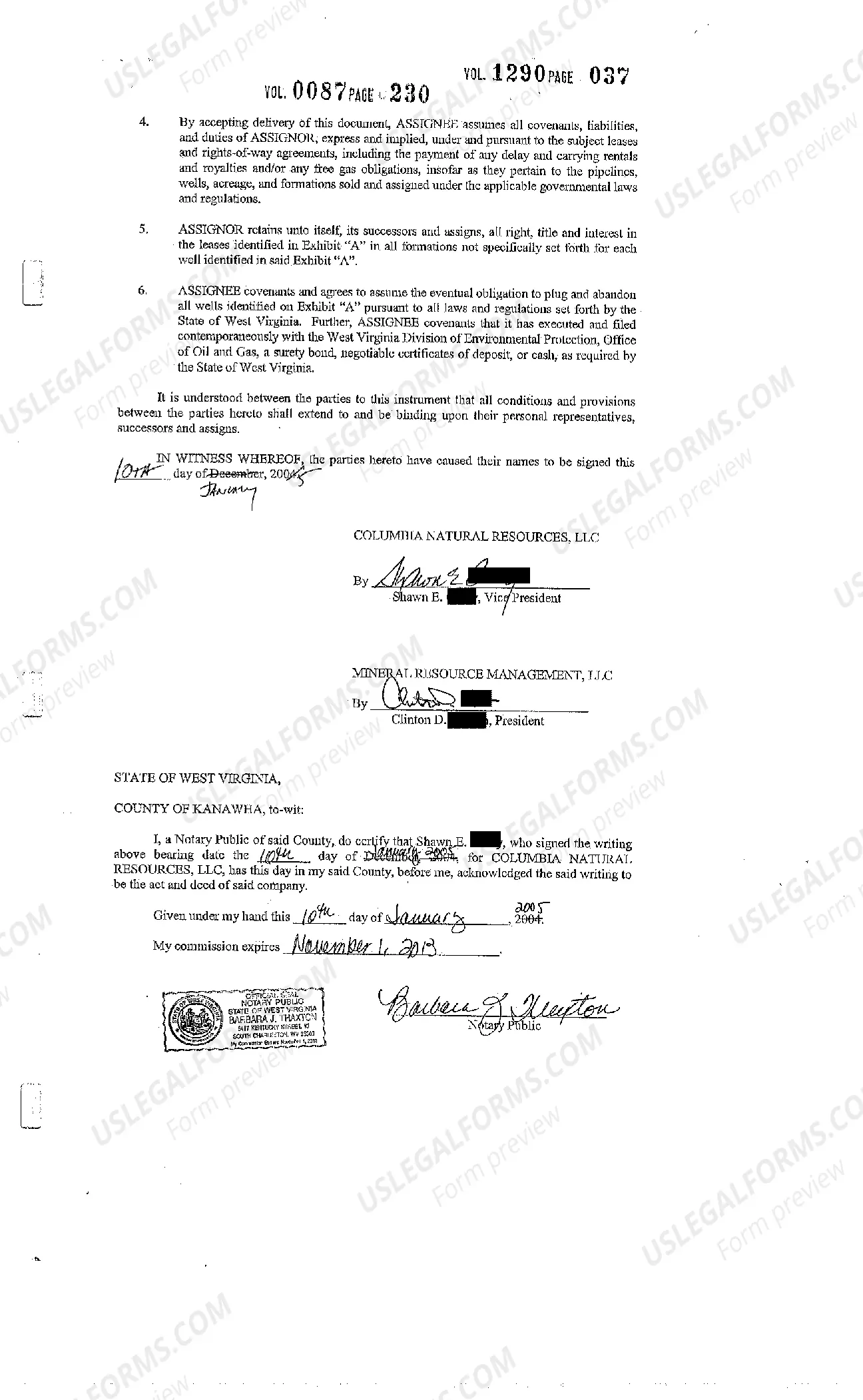 Preview Assignment and Bill of Sale of Oil and Gas Leases