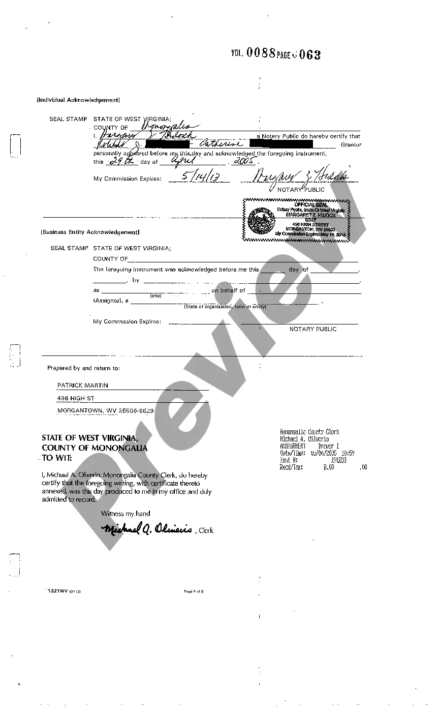 Preview Assignment of Leases and Rents