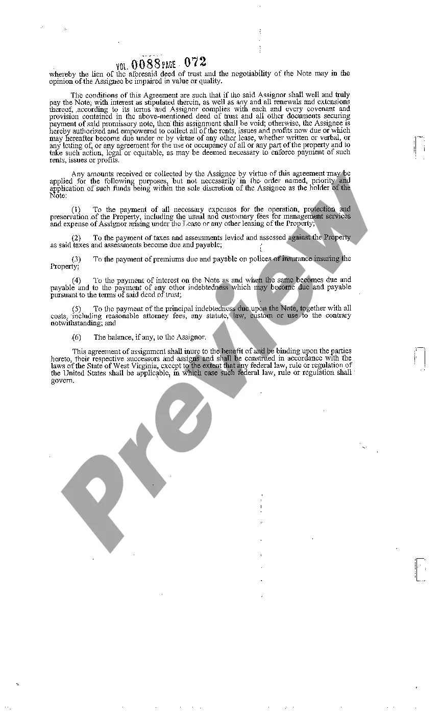 Get Collateral Assignment of Leases and Rents Preview Collateral Assignment of Leases and Rents