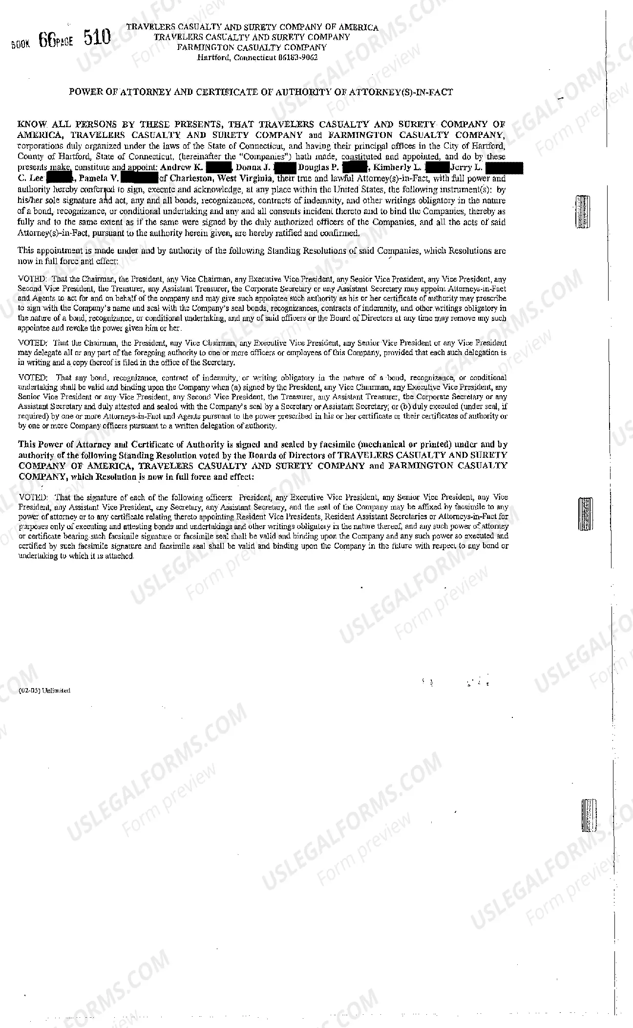 Preview Construction Performance Bond for Water Line Relocation Project