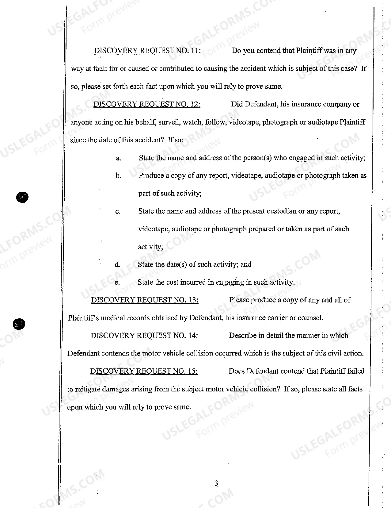 Preview A03 Plaintiff's First Combined Discovery Directed to the Defendants