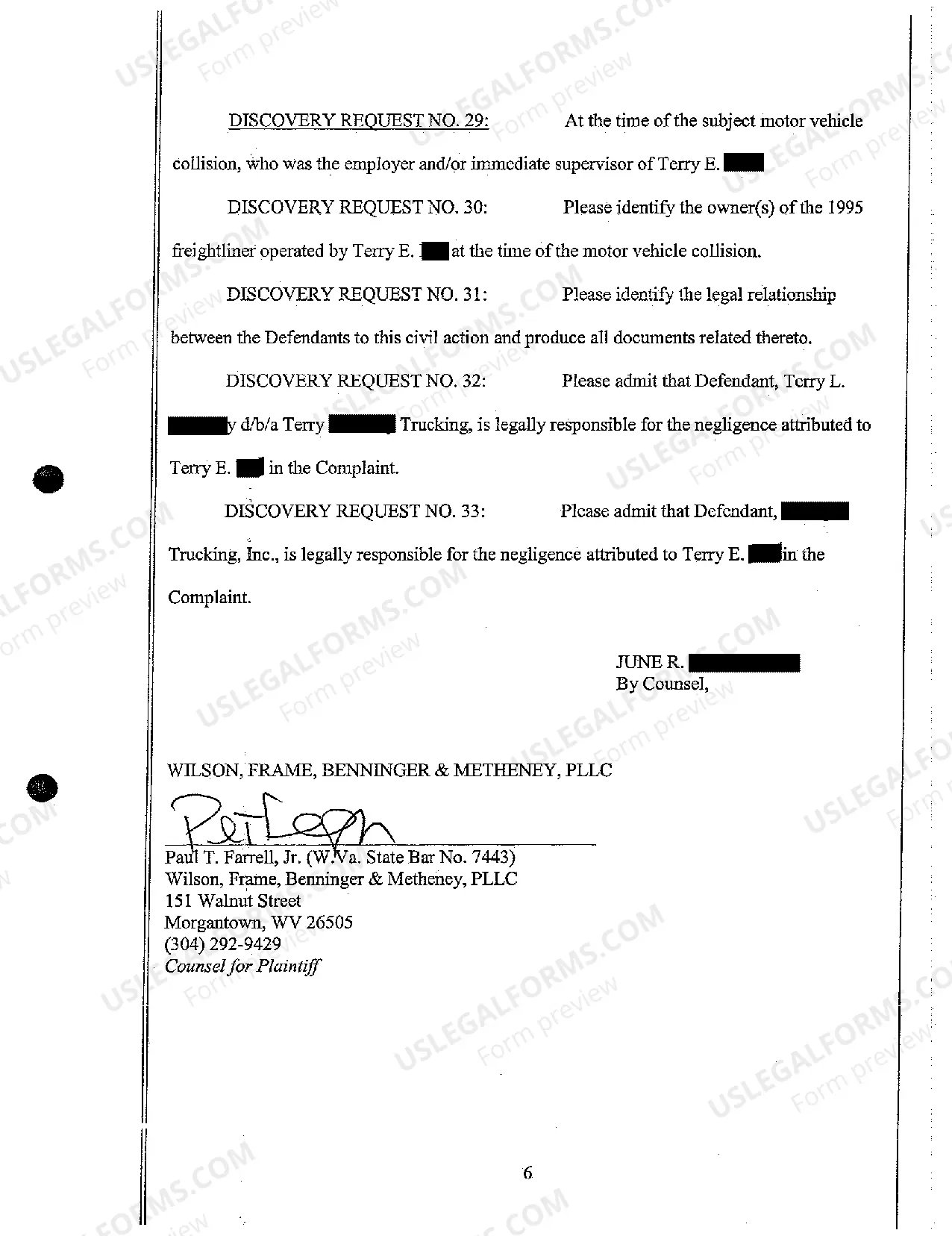 Preview A03 Plaintiff's First Combined Discovery Directed to the Defendants