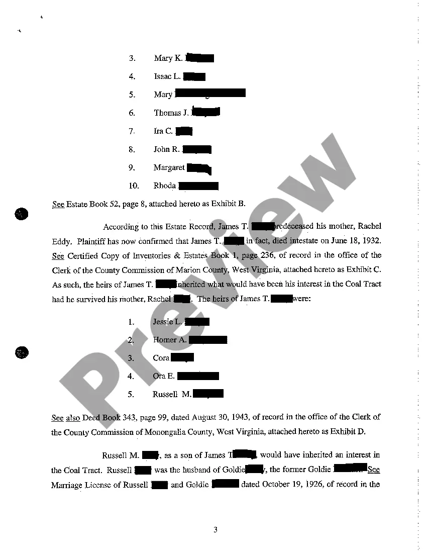 Preview A14 Memorandum In Support of Plaintiff's Motion to Dismiss Some Defendants and Parties