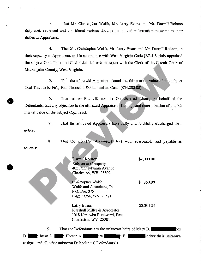 Get A24 Order Granting Clear Title to Plaintiffs and Setting Buyout Price for Defendants with Interest in Subject Property Preview A24 Order Granting Clear Title to Plaintiffs and Setting Buyout Price for Defendants with Interest in Subject Property