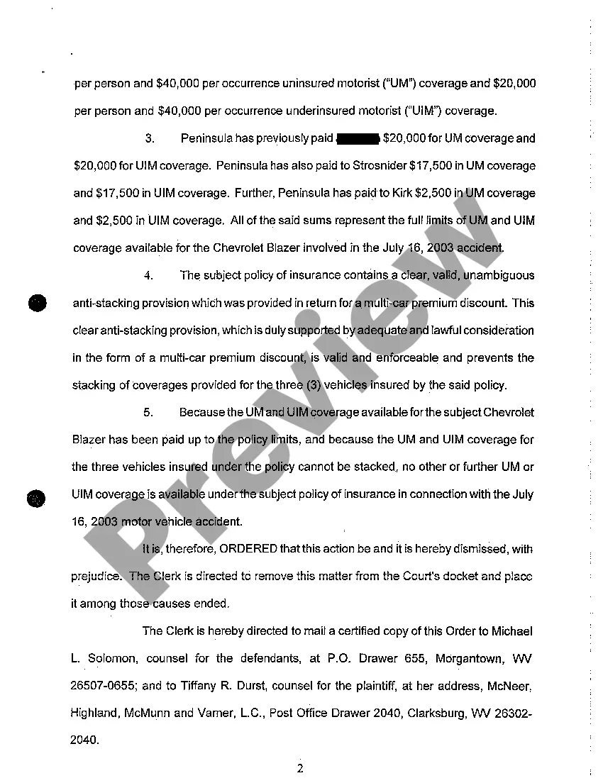 Get A10 Agreed Dismissal Order Not Allowing Preview A10 Agreed Dismissal Order Not Allowing