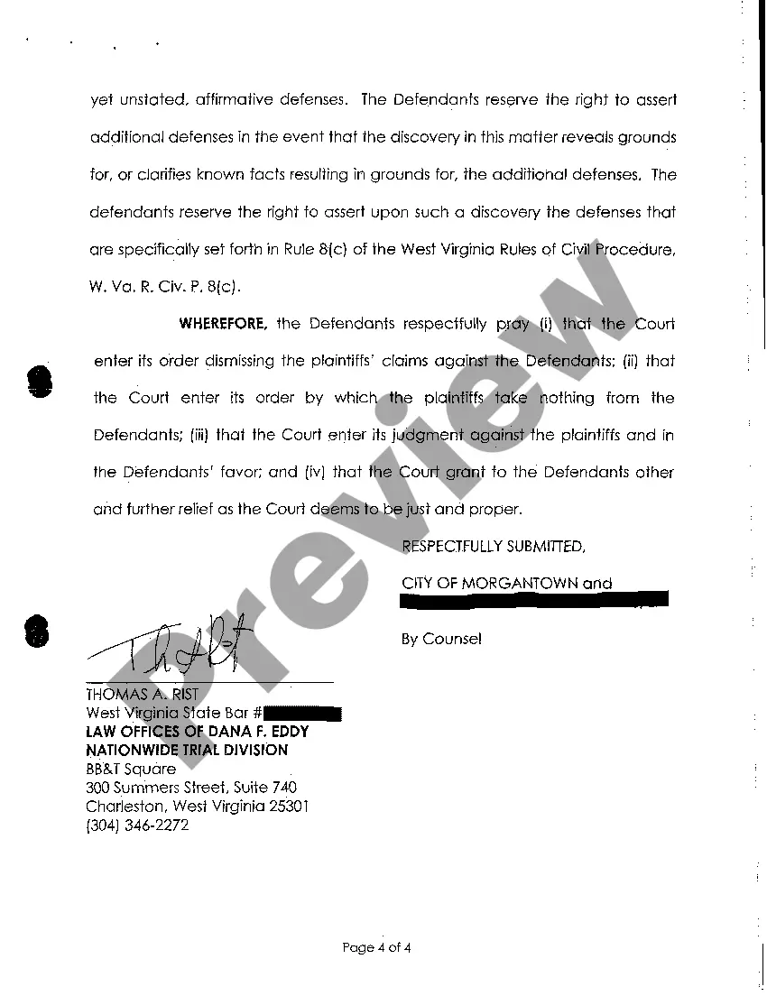 Get A09 Answer to the Defendant's to the Complaint Preview A09 Answer to the Defendant's to the Complaint