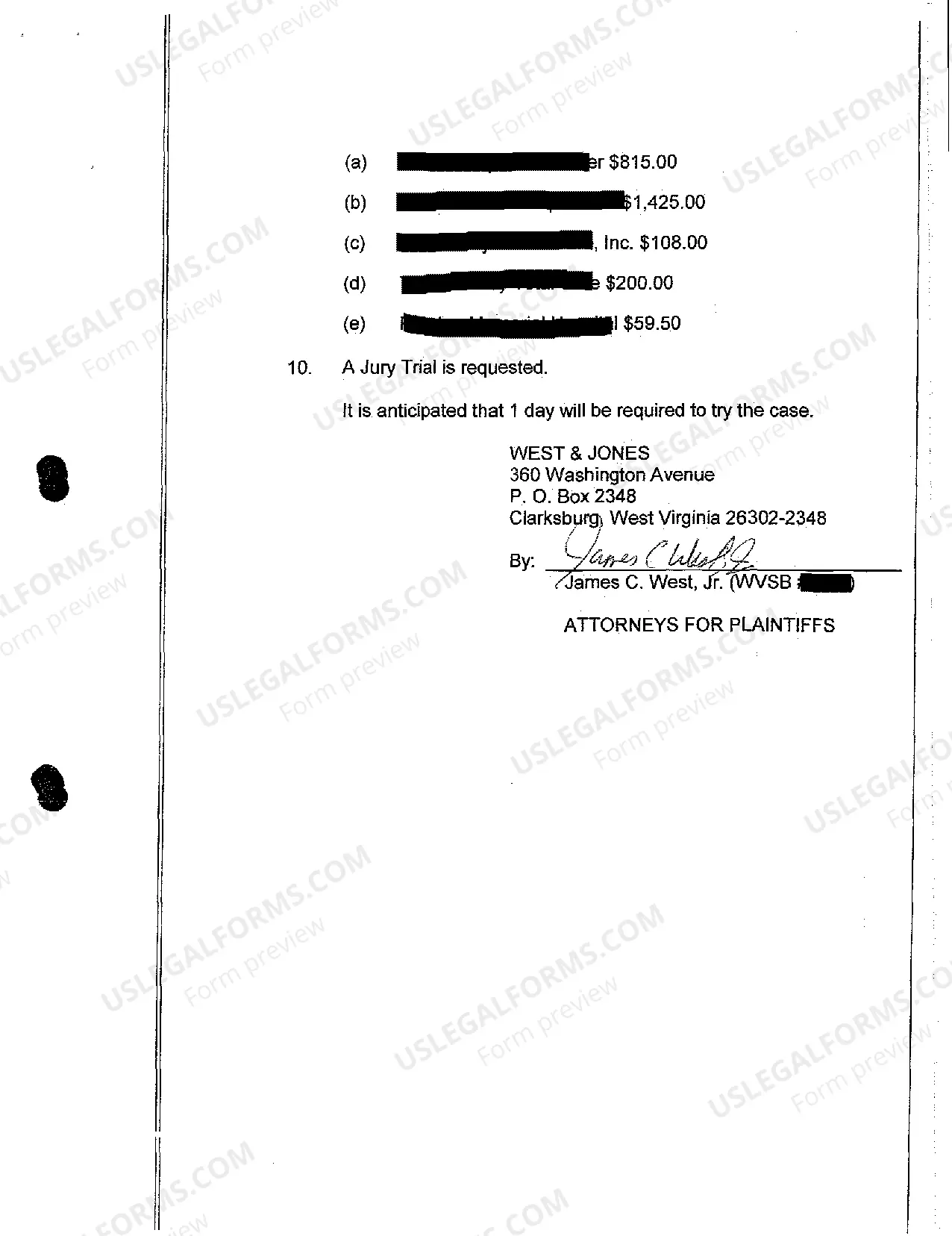 Preview A11 Plaintiff's Pretrial Memorandum