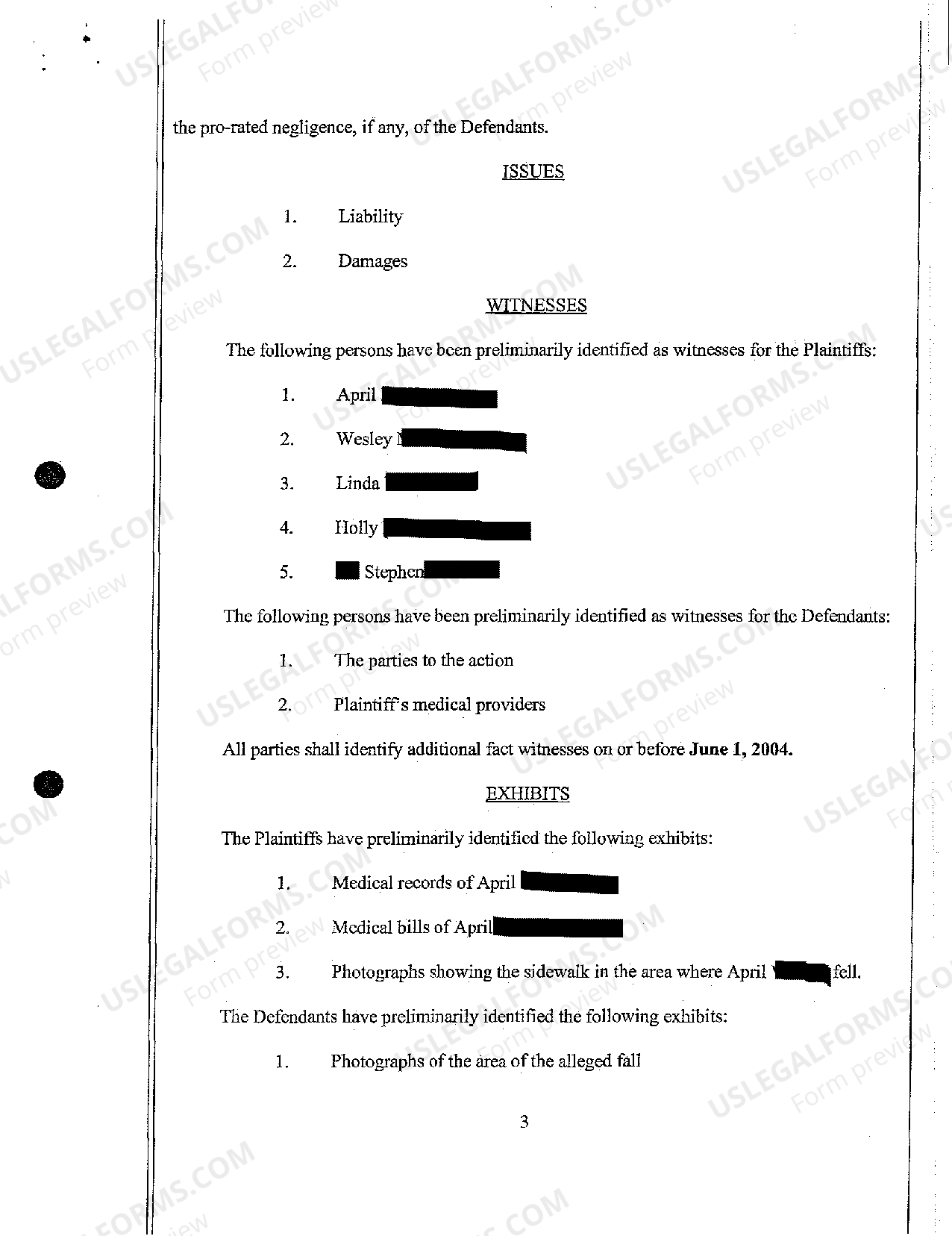 West Virginia Pretrial Scheduling Order US Legal Forms