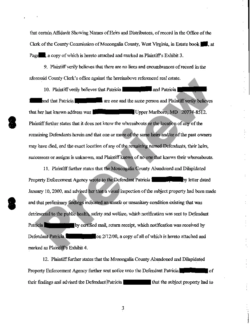 Preview A02 Compliant for Eminent Domain Dilapidated Property