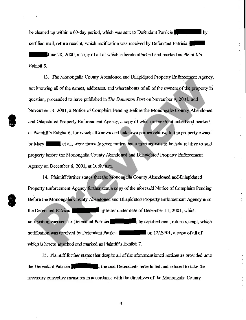 Preview A02 Compliant for Eminent Domain Dilapidated Property