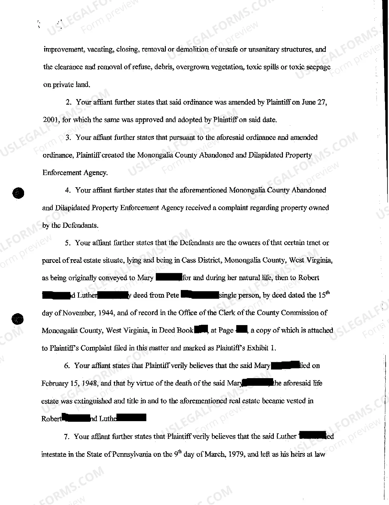 Preview A07 Affidavit