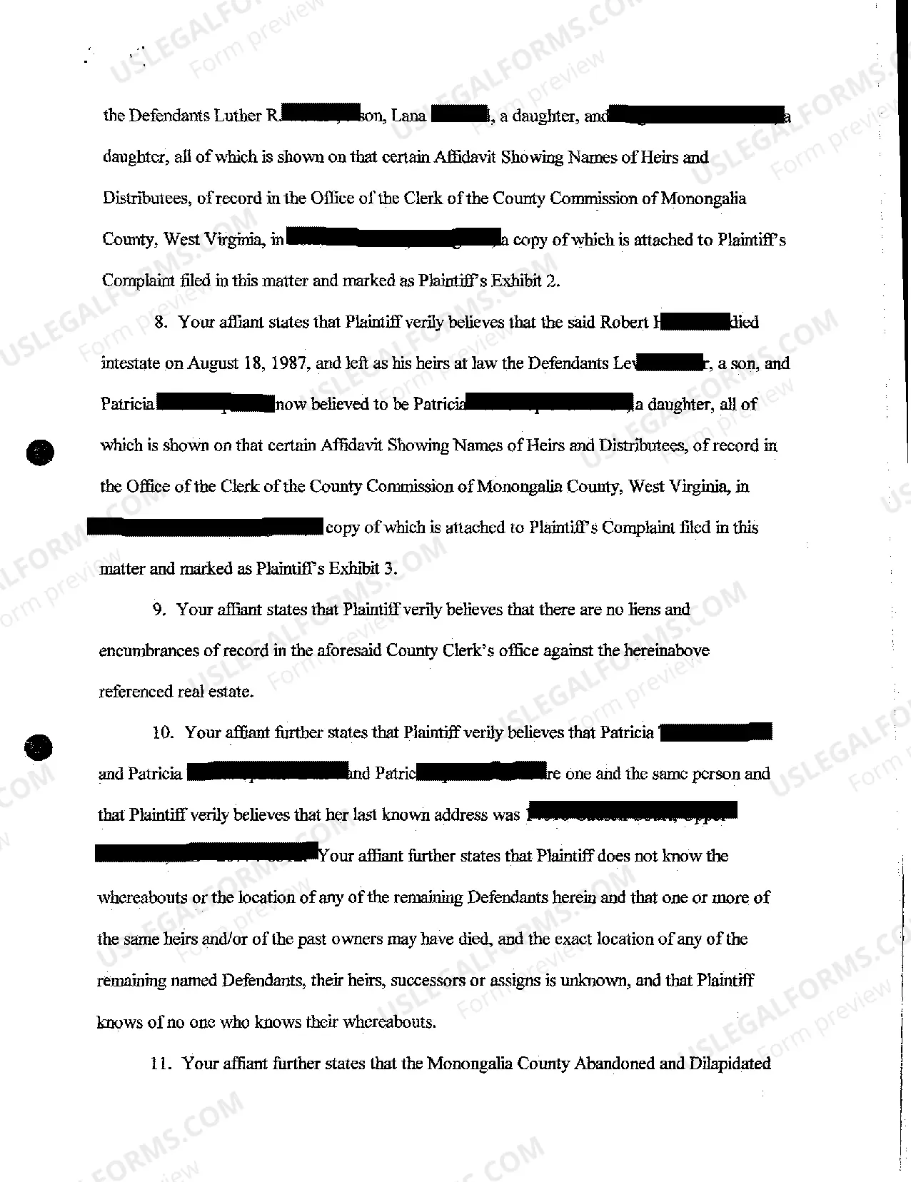 Preview A07 Affidavit