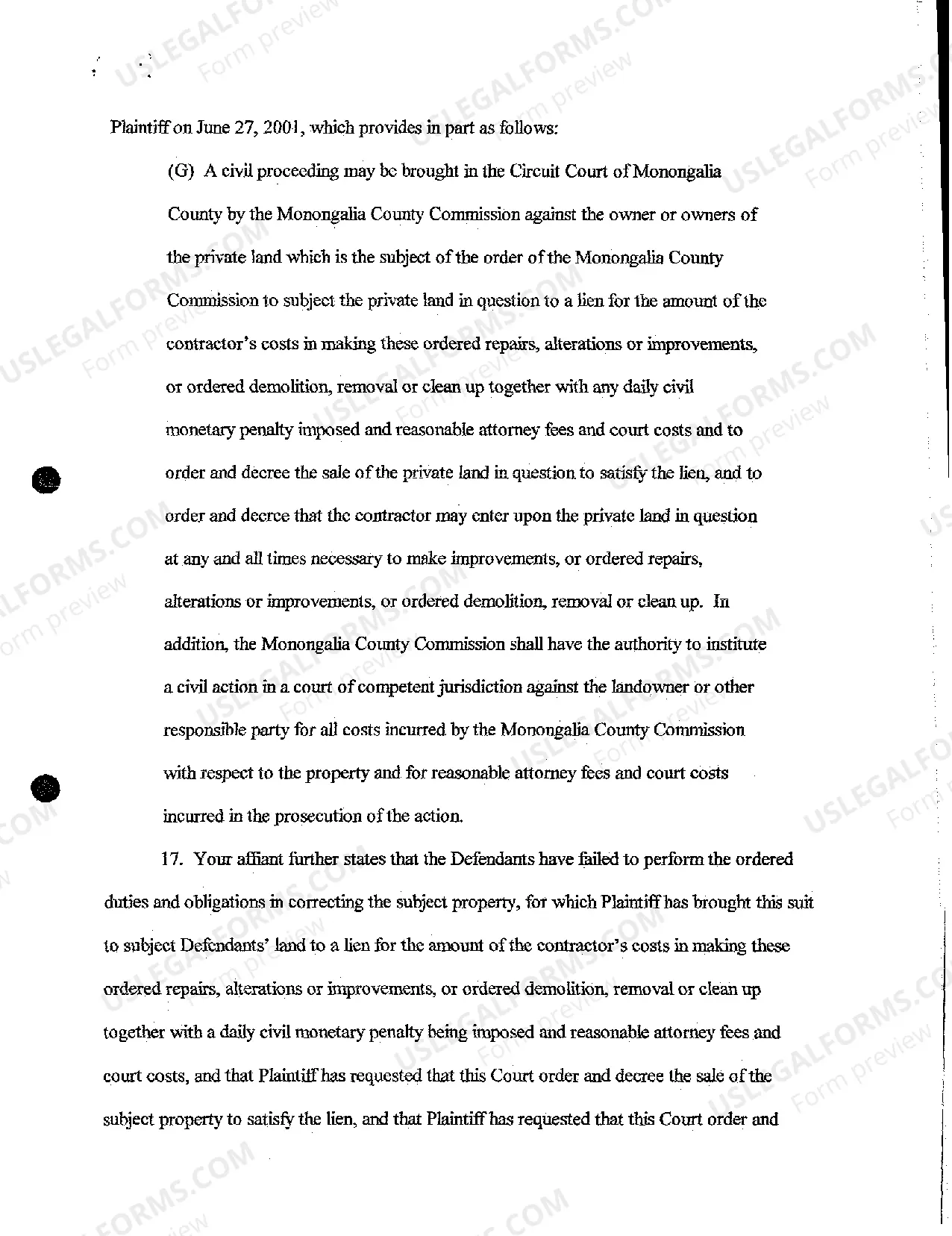 Preview A07 Affidavit