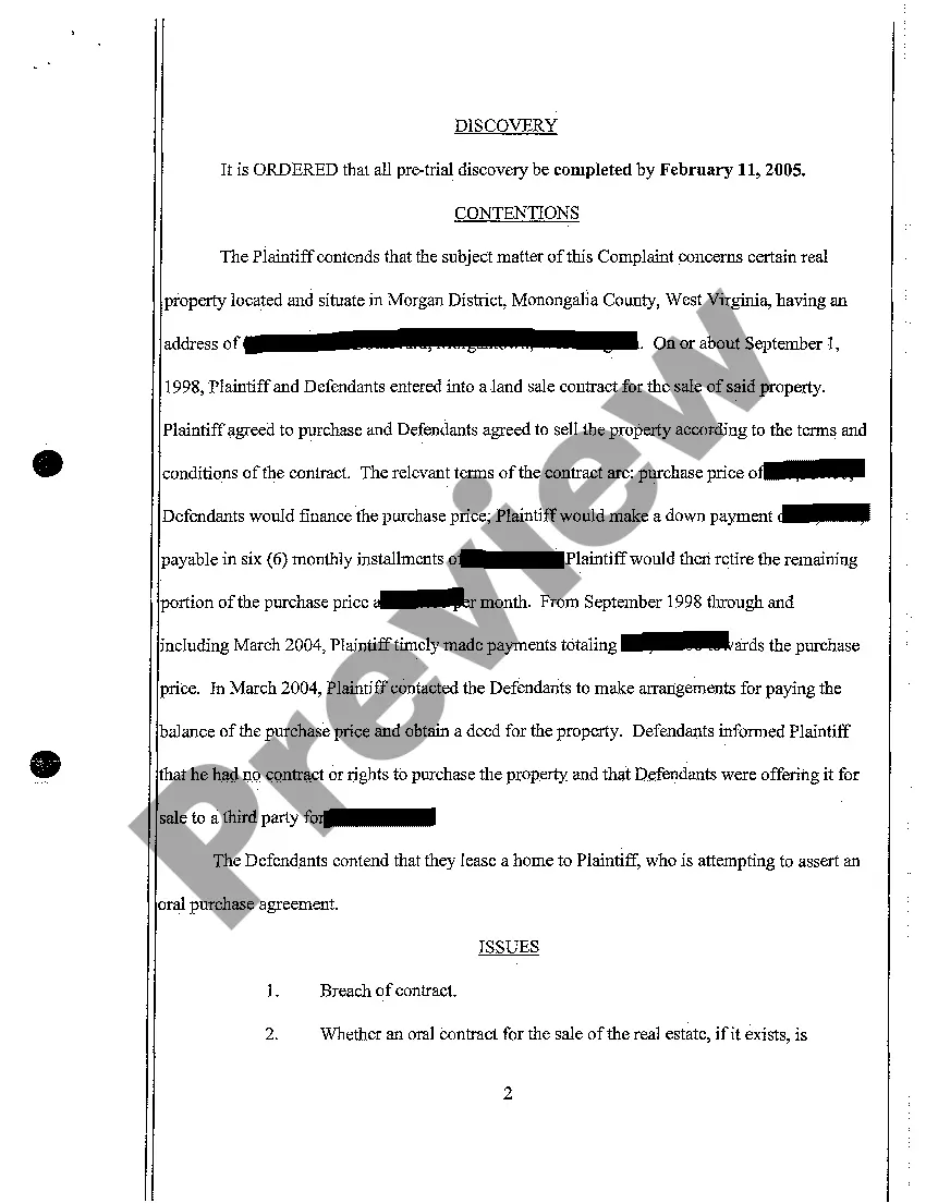 Get A08 Pretrial Scheduling Order Preview A08 Pretrial Scheduling Order