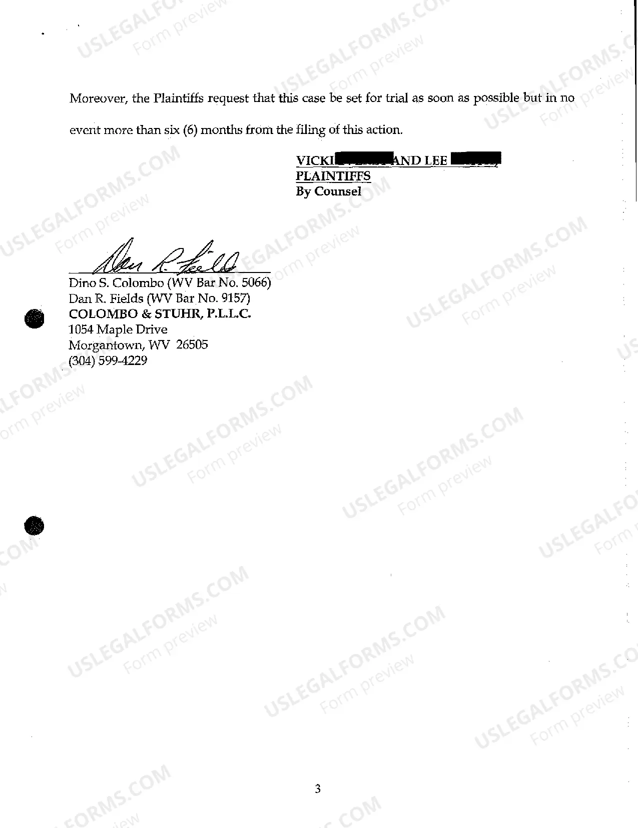 Preview A03 Plaintiff's Motion for Expedited Consideration