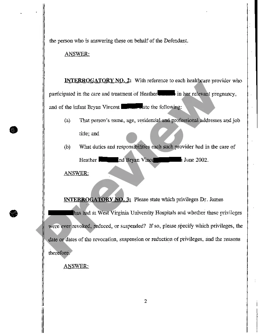 Preview A02 Plaintiff's First Set of Combined Interrogatories and Request for Production of Documents to Defendant