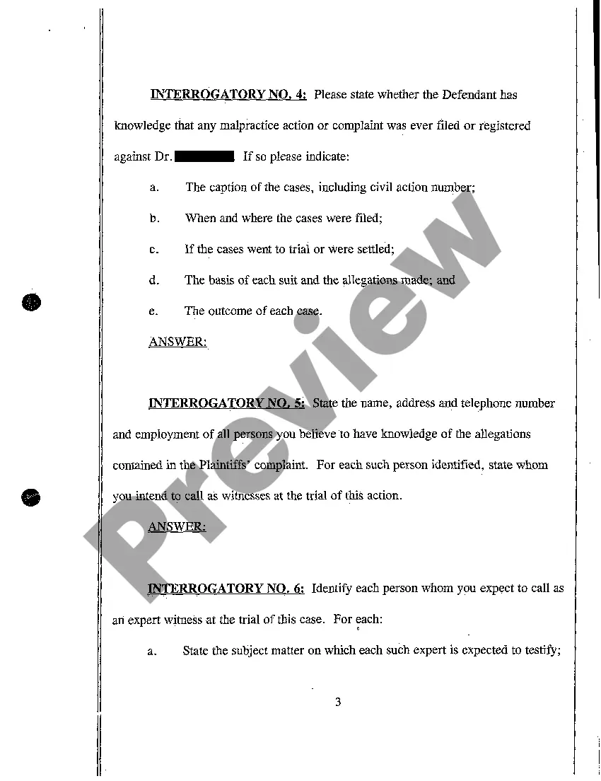 Preview A02 Plaintiff's First Set of Combined Interrogatories and Request for Production of Documents to Defendant