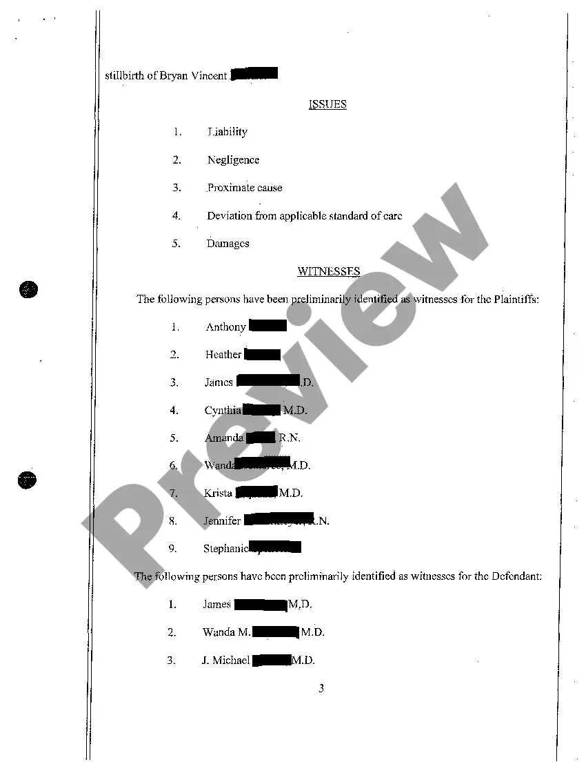Preview A07 Pretrial Scheduling Order