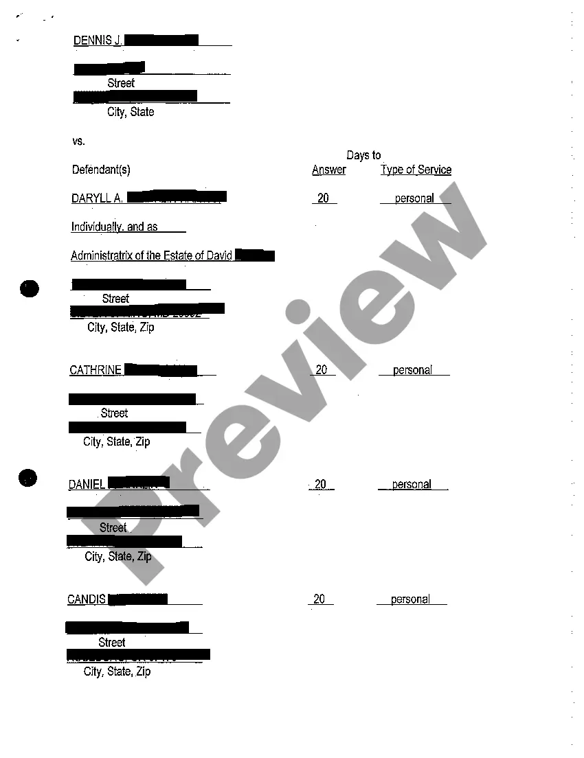 Get A07 Civil Case Information Statement Preview A07 Civil Case Information Statement