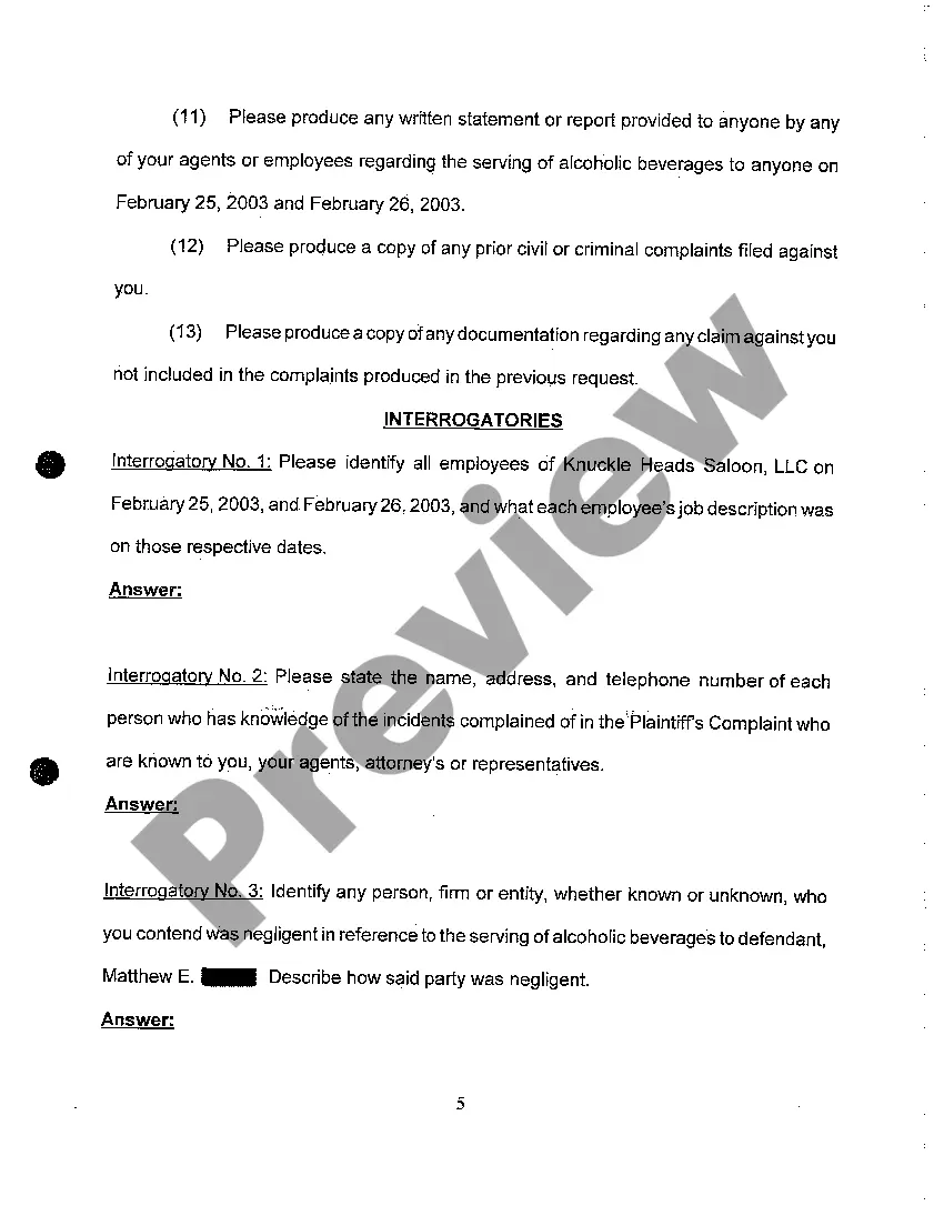 Get A02 Plaintiff's First Set of Combined Discovery Requests to Defendant Preview A02 Plaintiff's First Set of Combined Discovery Requests to Defendant