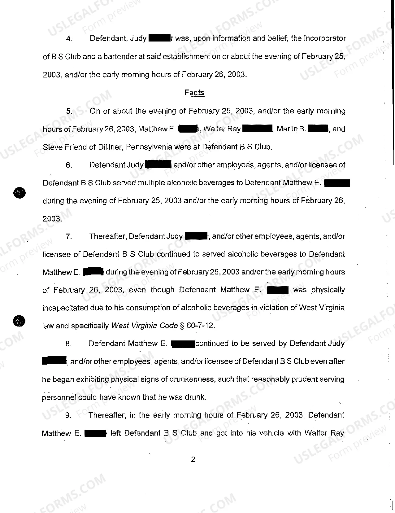 Preview A10 Amended Complaint