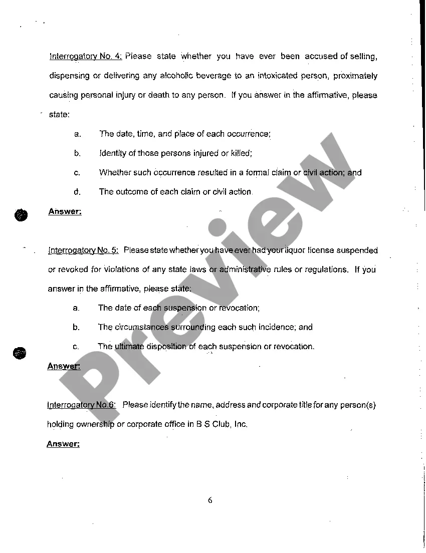 Preview A12 Plaintiff's First Set of Combined Discovery Requests to Defendant