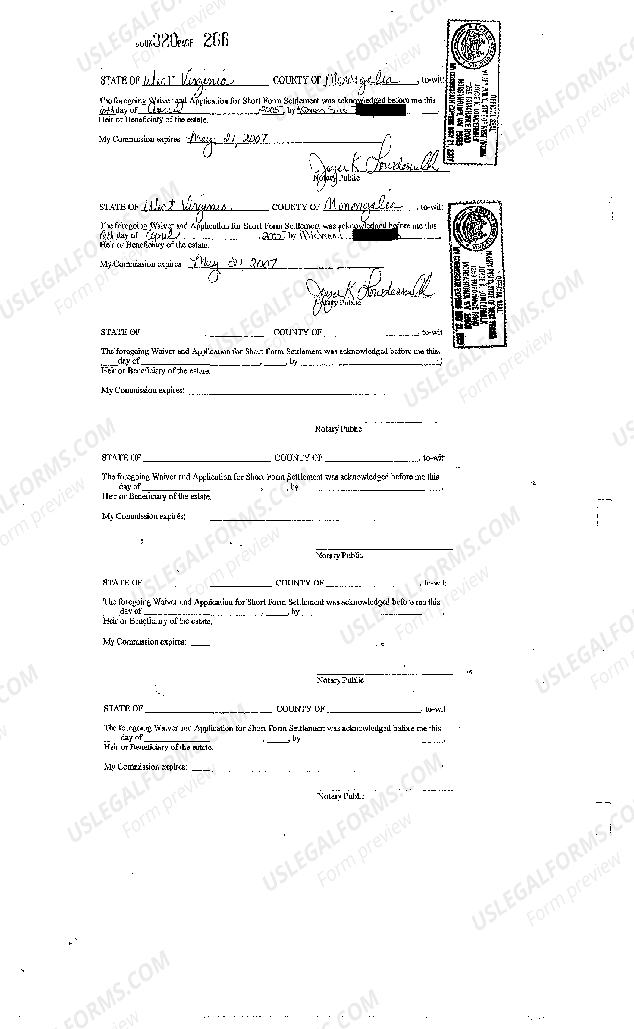 Waiver Of Final Settlement For Vendor US Legal Forms