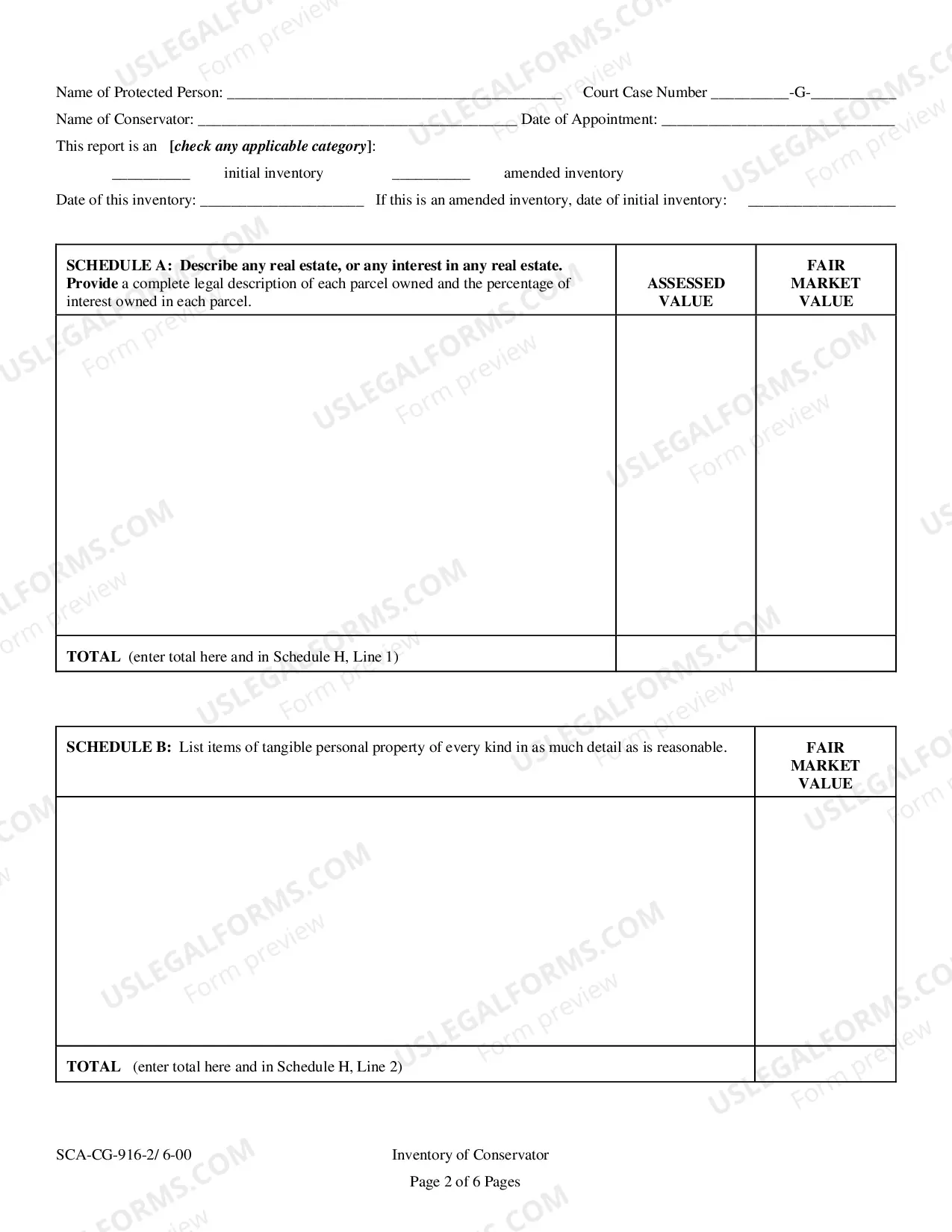 Preview Inventory of A Conservator West Virginia Code Section 44A-3-8