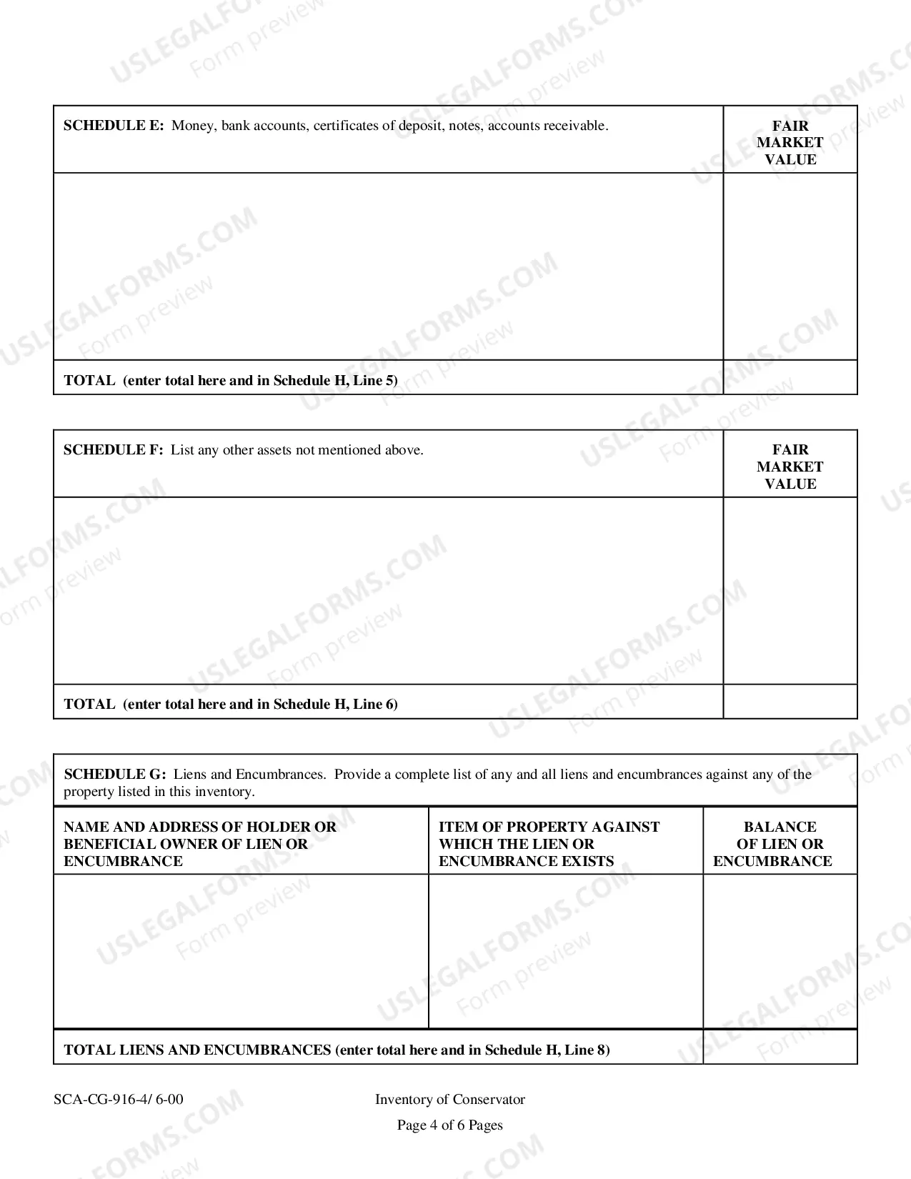 Preview Inventory of A Conservator West Virginia Code Section 44A-3-8