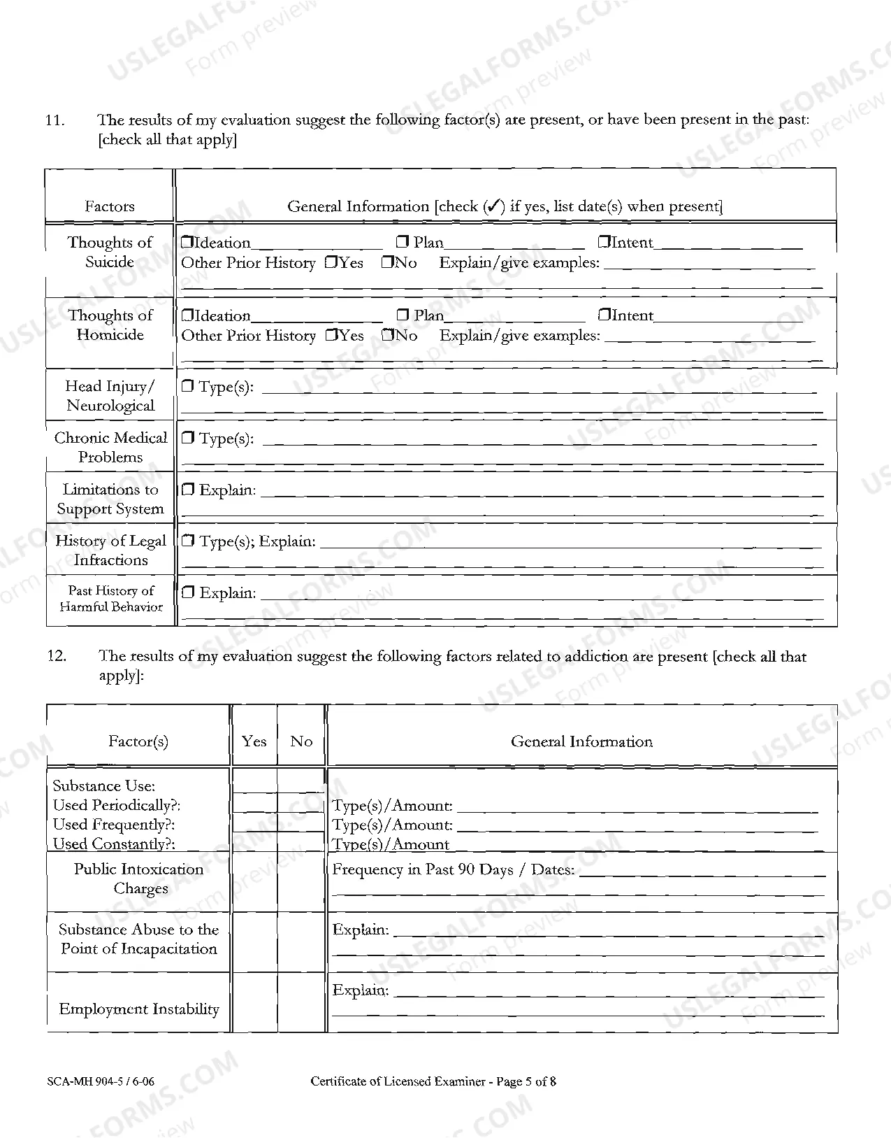 Preview Certificate of Licensed Examiner West Virginia Code: Section 27-5-2, 3, 4 and Section 27-5-11