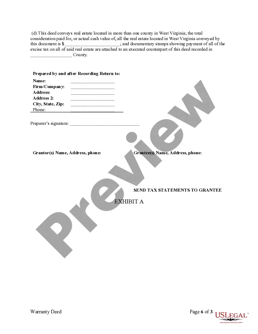 Preview Warranty Deed Converting Separate or Joint Property to Joint Tenancy