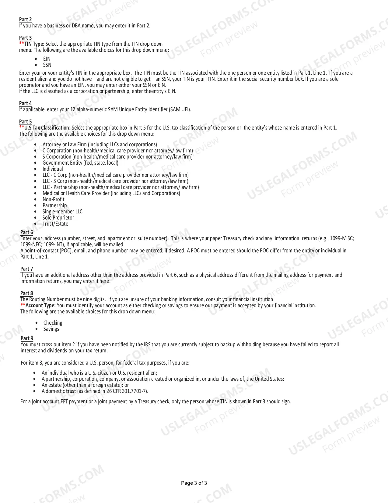 Preview Application to Withdraw Unclaimed Funds