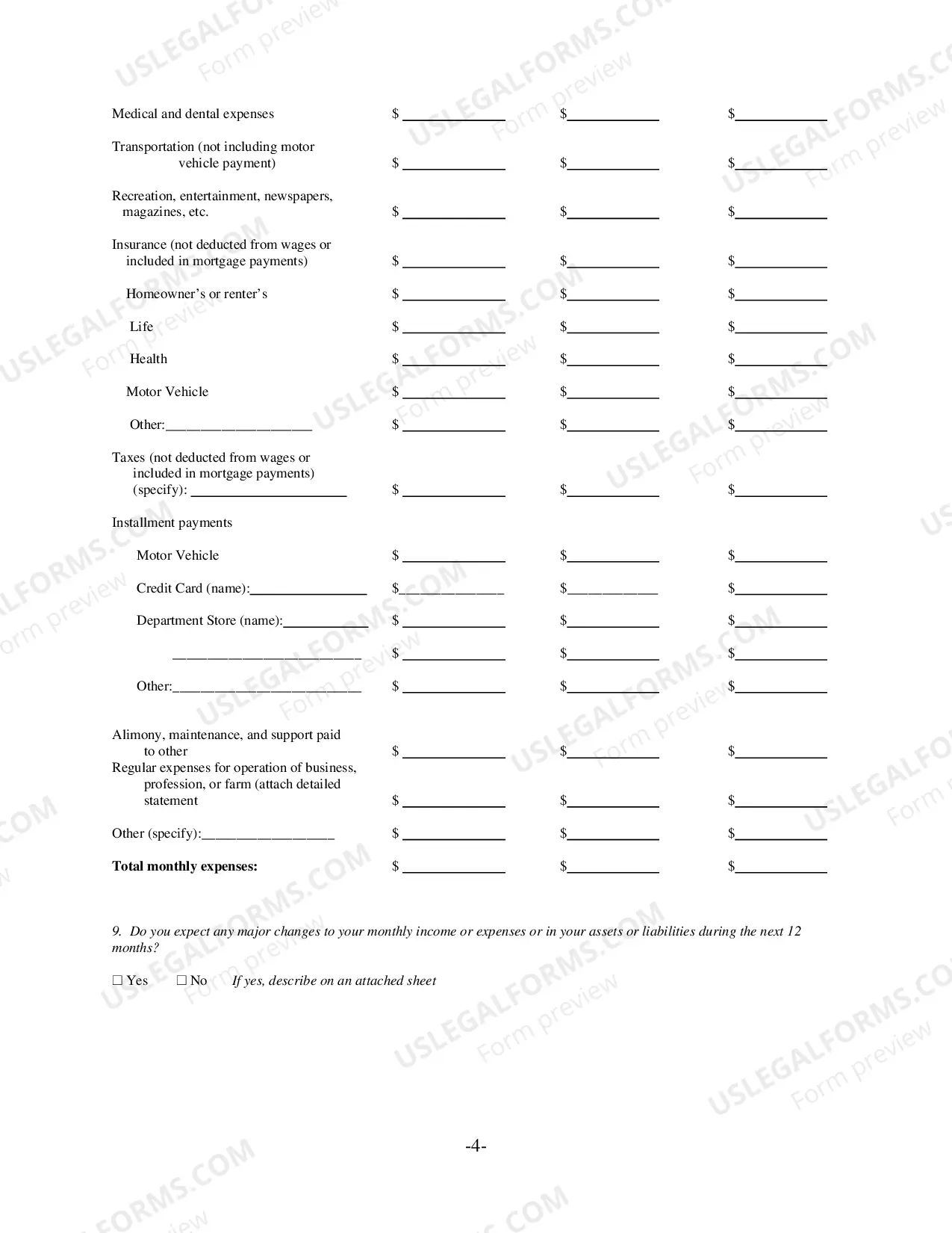 Preview IFP Affidavit