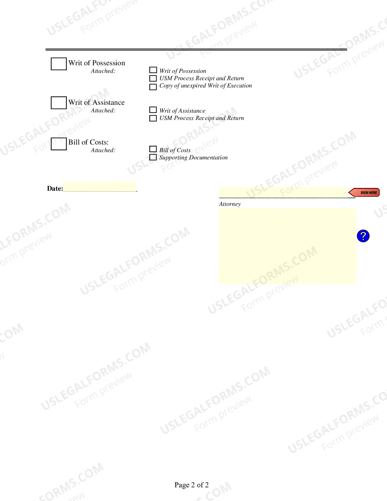 Preview Application for Post-Judgment Remedies